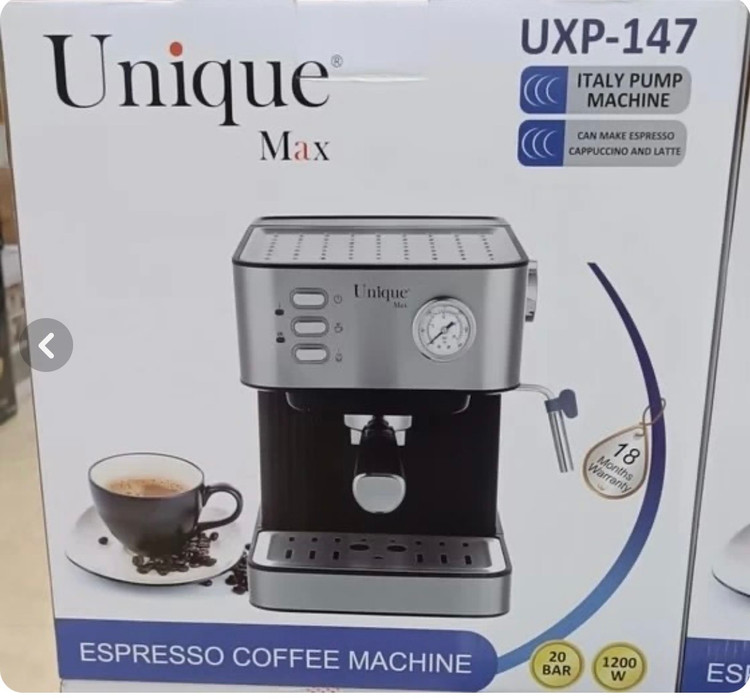 اسپرسوساز (قهوه ساز خانگی) 20 بار یونیک مدل UXP-147